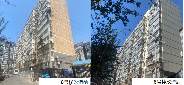 工程掠影:龍?zhí)督值缽V渠門內(nèi)大街6號樓、8號樓綜合整治項(xiàng)目
